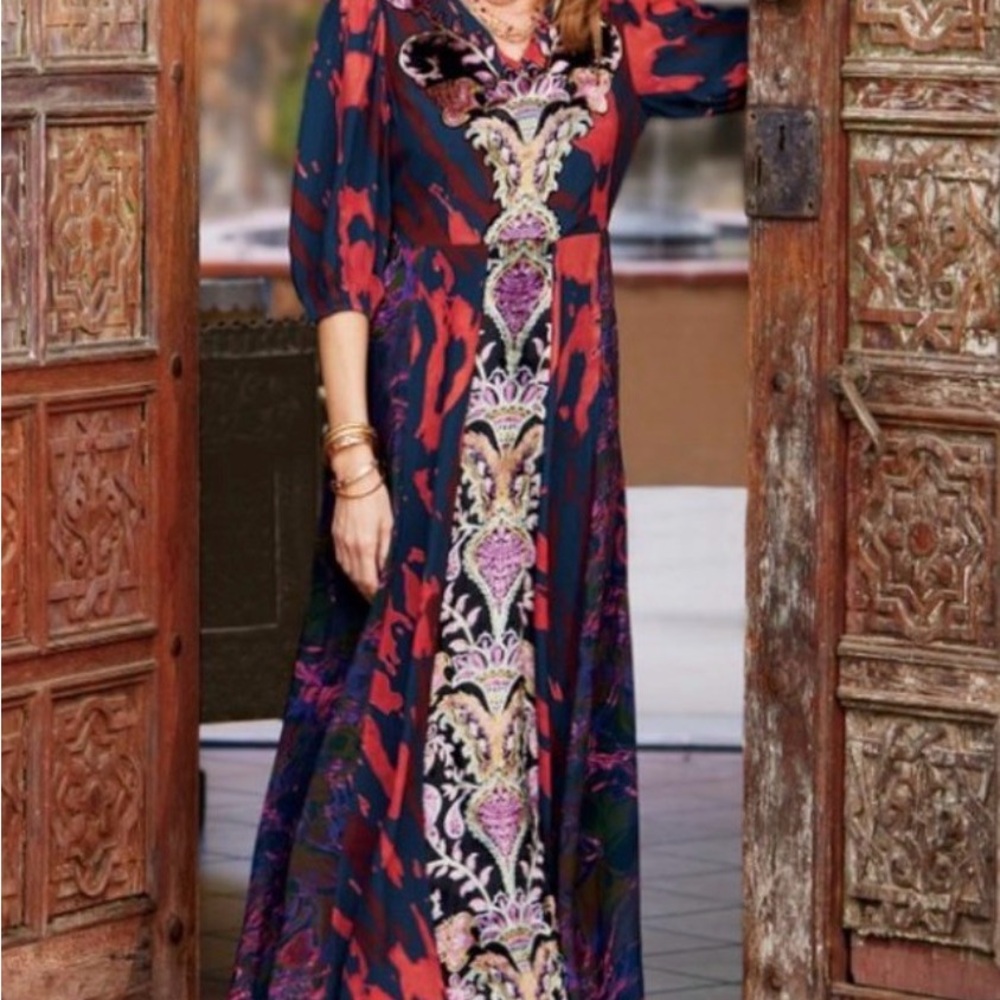 Soft Surroundings Velvet Epiphany Dress 18p